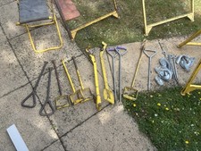 manhole cover lifting keys Heavy Duty and cable reel holder 