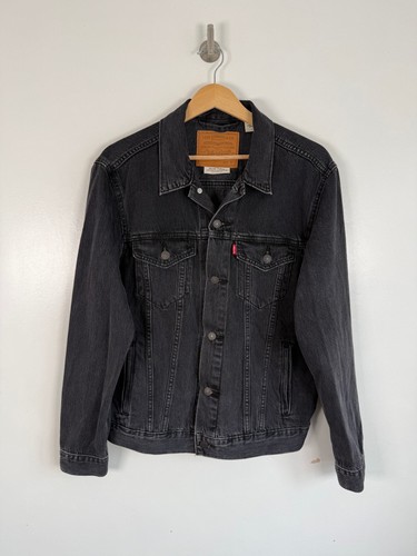Levis denim jacket mens - denim, medium