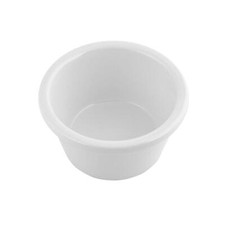 Ramekin White Smooth Melamine