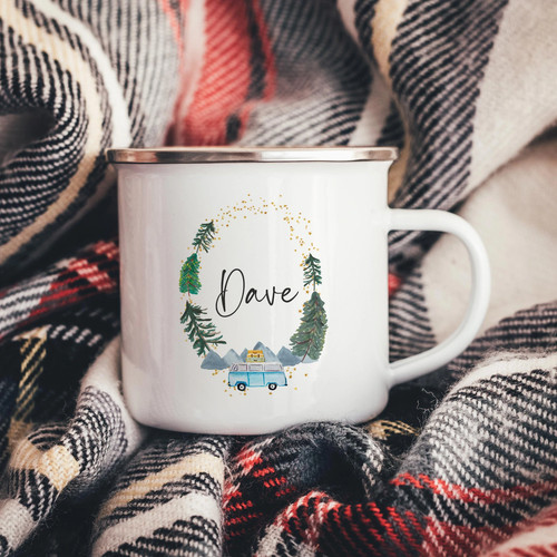 Personalised script camper van - personalised,