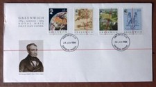 1984 GB Pictorial Stamp First Day Cover 'Greenwich' No B-1554