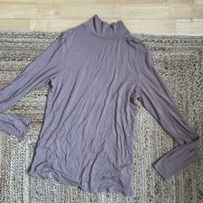 Primark brown turtle neck top (size medium)
