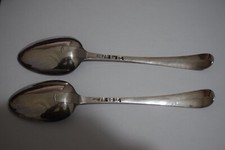 Hester Bateman London Solid Silver Table Spoon 1778 Bottom Struck Hallmarks