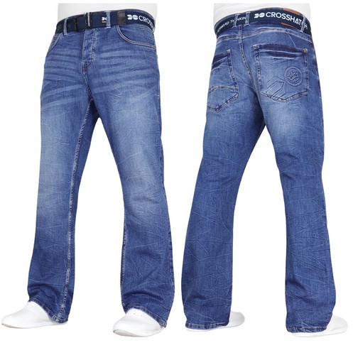 Crosshatch mens bootcut - crosshatch,
