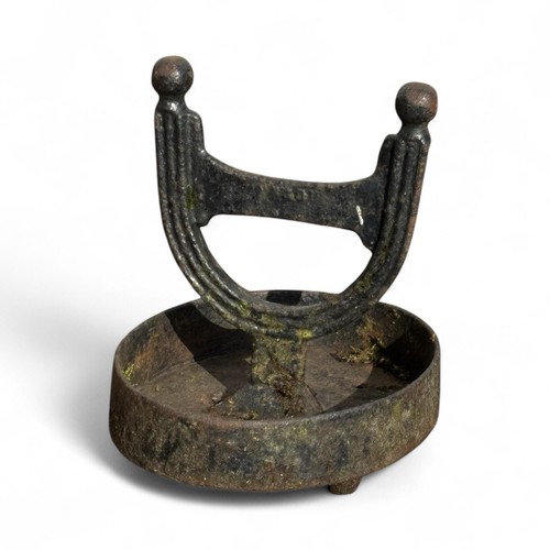 Victorian cast iron boot - victorian,