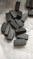 Pcs black ebony nuts - ebony, 4/4
