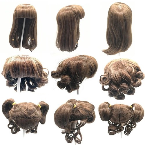 Golden hair wig 48cm - golden,