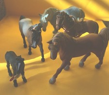 Set Of 4 Schleich Horses Plus