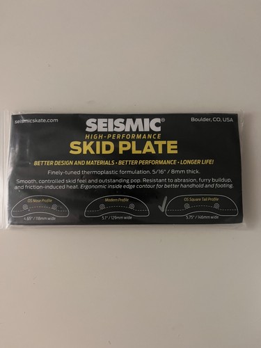 Seismic tail skids for - skids,