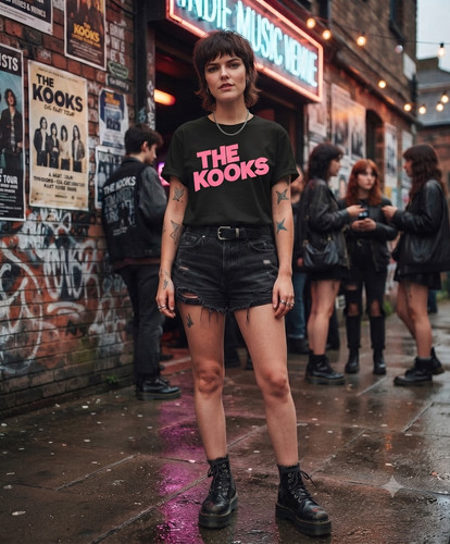 The kooks band - band, black