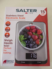 New Salter 1760 Stainless