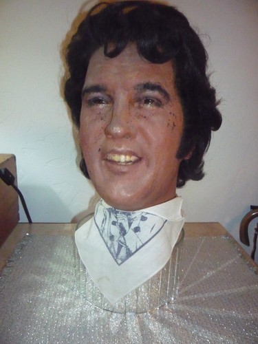 Rare elvis wax head - *elvis, head/bust*