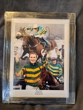 Tony McCoy Signed Framed