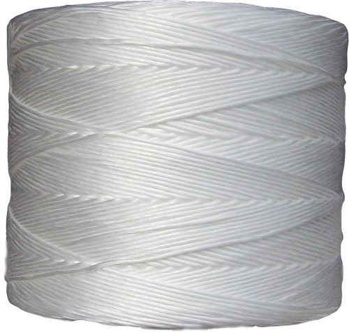 White polypropylene polytwine - white,