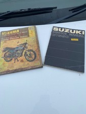 Suzuki Workshop Manual Lot - GT250, GT200, SB200, GT550 Factory & Haynes Manuals