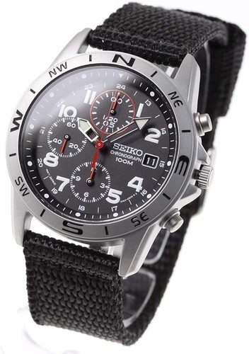 Seiko military chronograph - seiko,