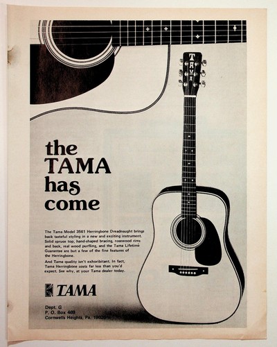 Vintage tama 3561 herringbone - vintage,