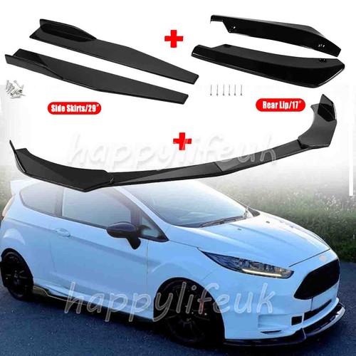 Front bumper lip spoiler - front,