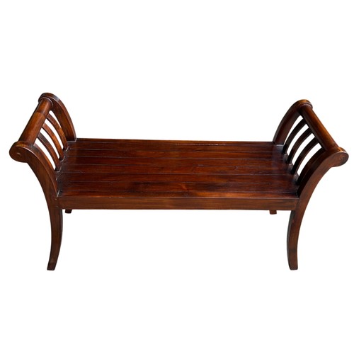 Lombok teak hall - hall, bench