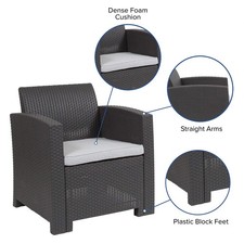 Flash Furniture Wicker /