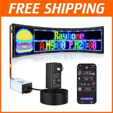Programmable LED Sign 31''x8''
