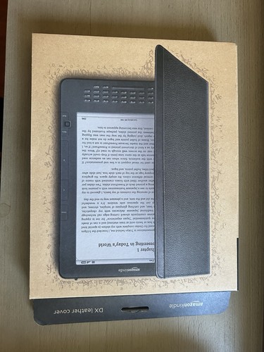 Amazon kindle leather - amazon, cover