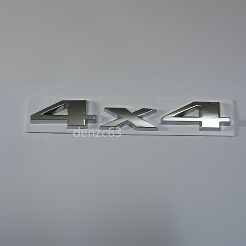 Chrome silver 4x4 metal - silver,