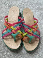 Ladies Multicolour Crocs