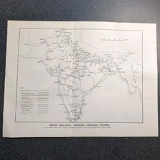 Original 1927 Map of Indian