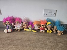Vintage Troll Doll Job Lot x9