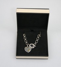 Links of London Toggle Heart Charm Necklace with Box - Thames Hospice