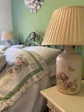 Rustic lamps, up cycled glass