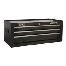 Sealey American PRO® Mid-Box Tool Chest 3 Drawer - Black AP223B