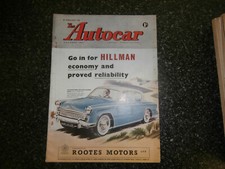 Autocar 1958 .Husky road test