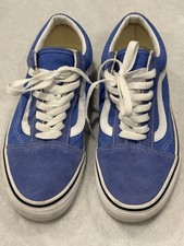 VANS 507698 Old Skool Baby Blue White Low Top Skate Shoes Unisex Mens 6.5 Wm 8