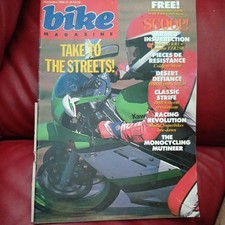 November 1988 BIKE Magazine Pirelli Kawasaki Yamaha Vincent Motorbike 