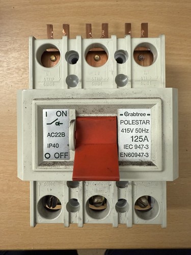 Crabtree polestar 200 amp main - amp,