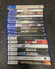 17 x Game Job Lot Bundle. 7 x PS5. 10 x PS4 Games MK 11, UFC WWE, LOTR, RE, COD