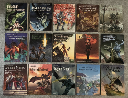 Palladium rpg fantasy - palladium,