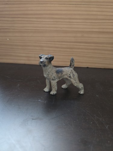 Antique fox terrier hubley - antique,