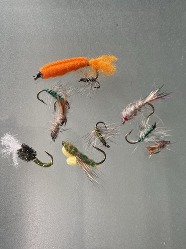 Job lot fishing flies - fishing,