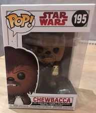 Funko Pop Star Wars Chewbacca & Porg 195