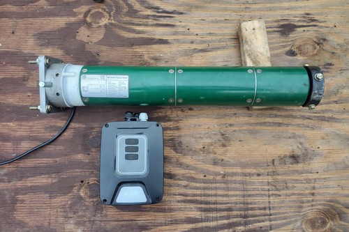 Control box and tubular - box, motor
