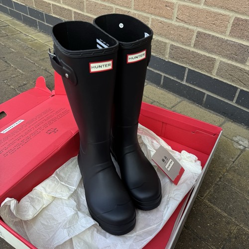 Hunter original tall - tall, black