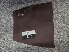 Girls Brown School Skirt Age