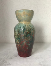 Rare Vintage KARAU Austrian Studio Art Pottery Glazed Vase Fritz Pohl ?