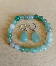 Genuine green aventurine - green,