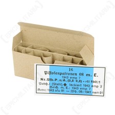 Ww2 german 9mm ammo - ammo, box