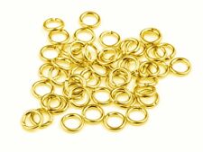 9ct Gold 5mm Jump Ring SOLID GOLD 5mm Split Ring Jewellery Link 9ct Yellow Gold