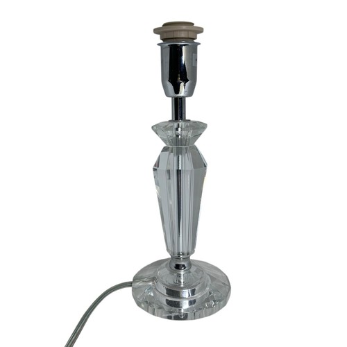 Glass lamp base bedside - base,